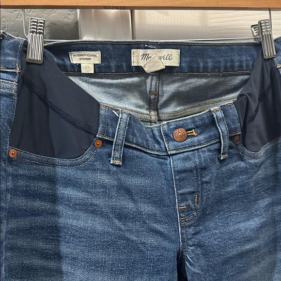 Madewell maternity classic straight jeans size 27 - Picture 5 of 6